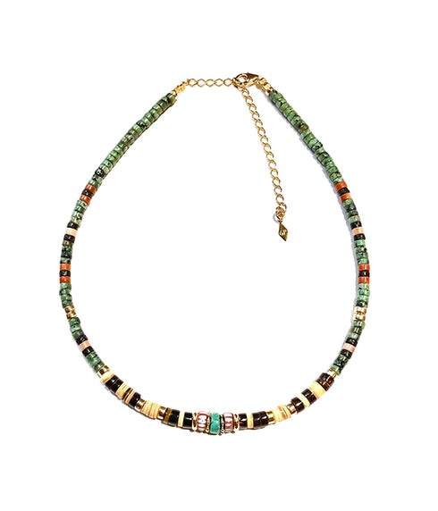 Diego Necklace 10 - Turquoise